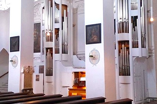 Orgel St. Vitus Ausschnitt