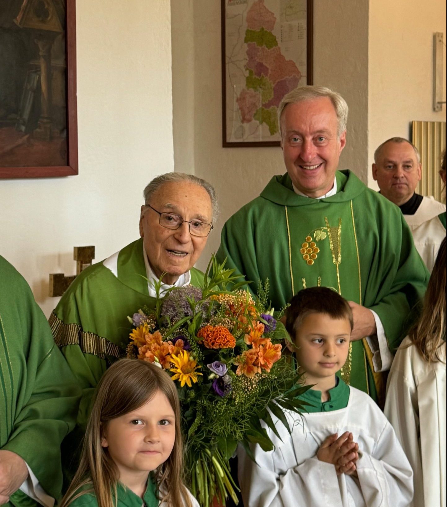 Fritz Artinger 70 Jahre Priester